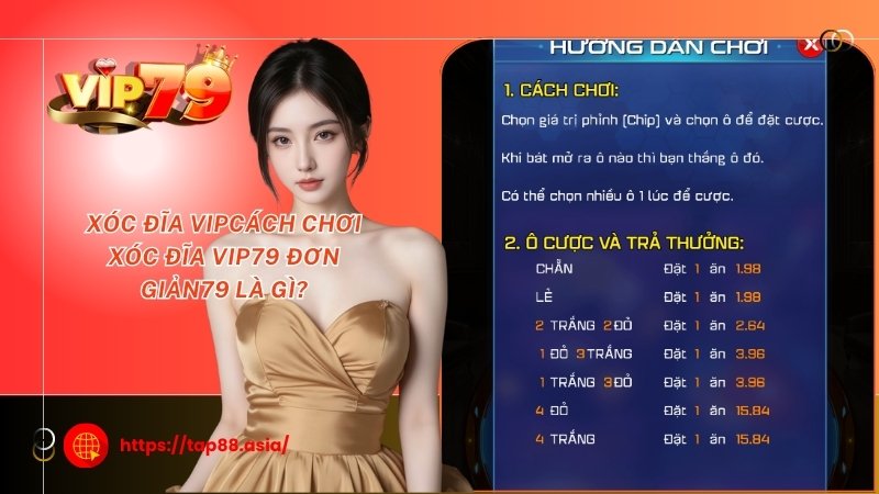Cách chơi Xóc Đĩa Vip79 đơn giản Cách chơi Xóc Đĩa Vip79 đơn giản