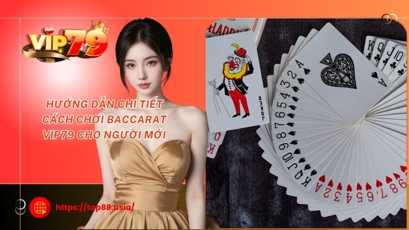Hướng dẫn chi tiết cách chơi Baccarat Vip79 cho người mới Hướng dẫn chi tiết cách chơi Baccarat Vip79 cho người mới