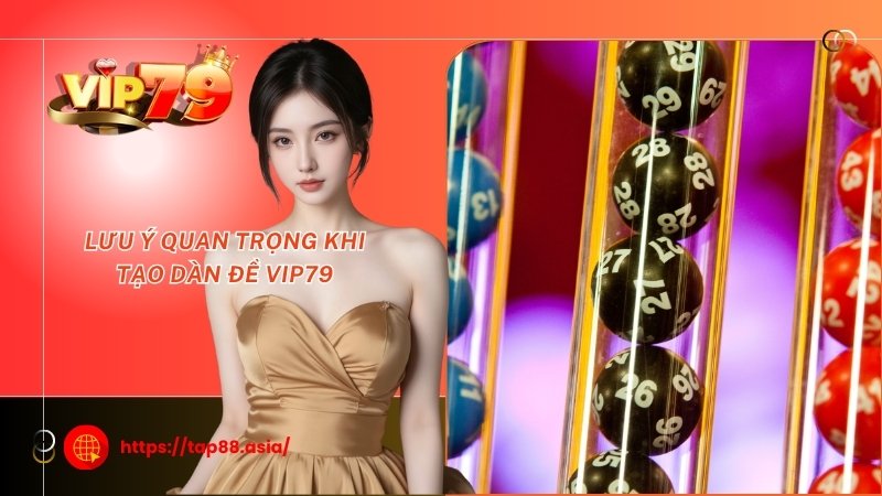 Lưu ý quan trọng khi tạo dàn đề Vip79 Lưu ý quan trọng khi tạo dàn đề Vip79